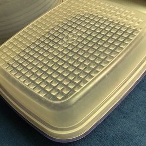 Vintage Tupperware large season serve marinade container